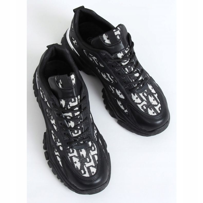 Black women's sports shoes VL123 Black 1 Black women's sports shoes VL123 Black 1