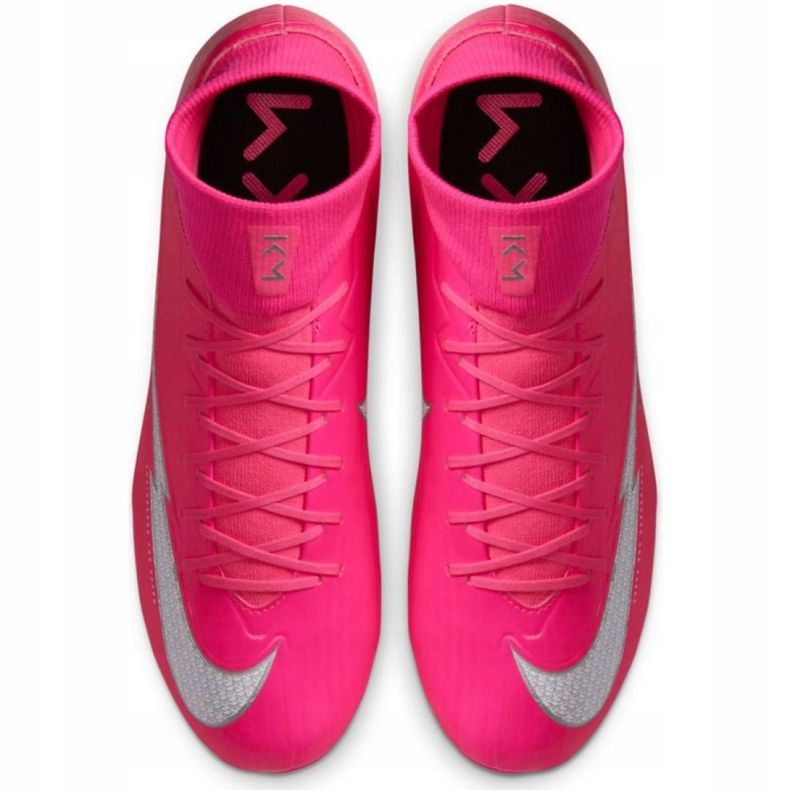 Nike Mercurial Superfly 7 Academy Mbappé Rosa Mg M DB5611 611 football shoes multicolored pink 2