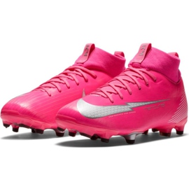 Nike Mercurial Superfly 7 Academy Mg Jr DB5609 611 football shoes multicolored pink 2