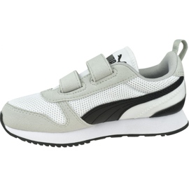 Puma R78 V Ps Jr 373617 02 white black grey 1