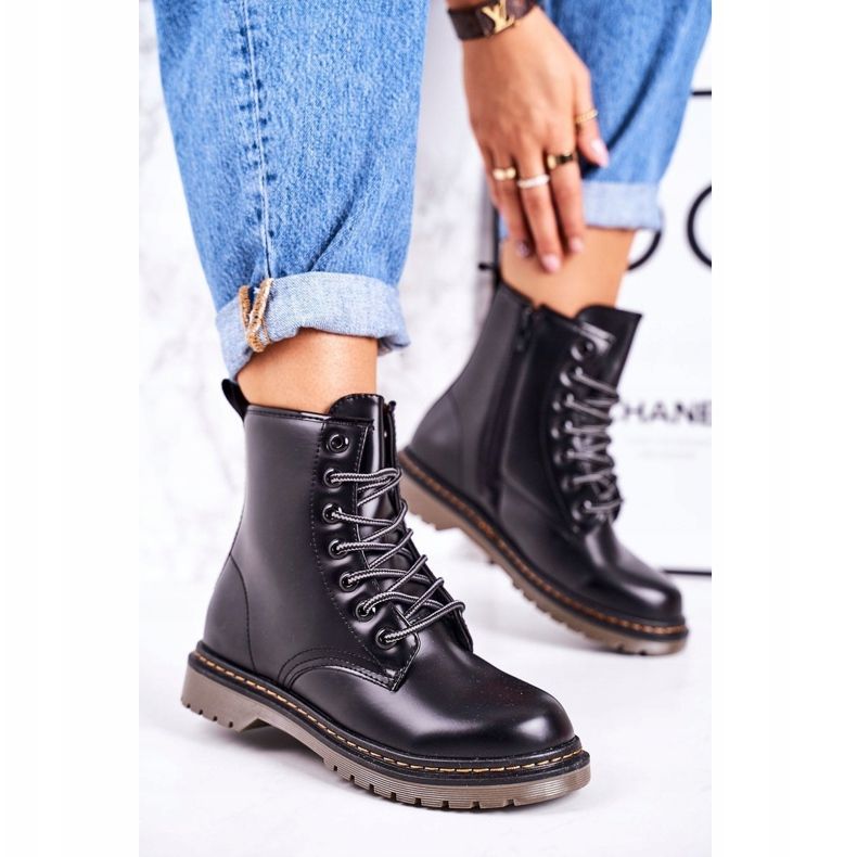 Women's Warm Boots Matt Black Thunder 1