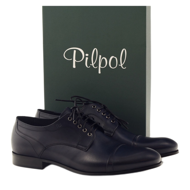 Men's Pilpol 1607 navy blue slippers multicolored 4