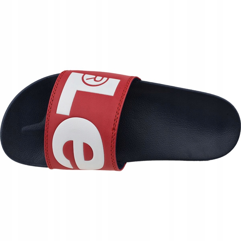 Levi's Batwing Slide Sandal 231548-794-87 white red navy blue 2