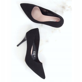 Pumps on a comfortable heel black NF-49P Black 1