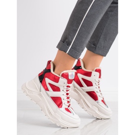 Seastar Sport Fashion Booties white black red 1