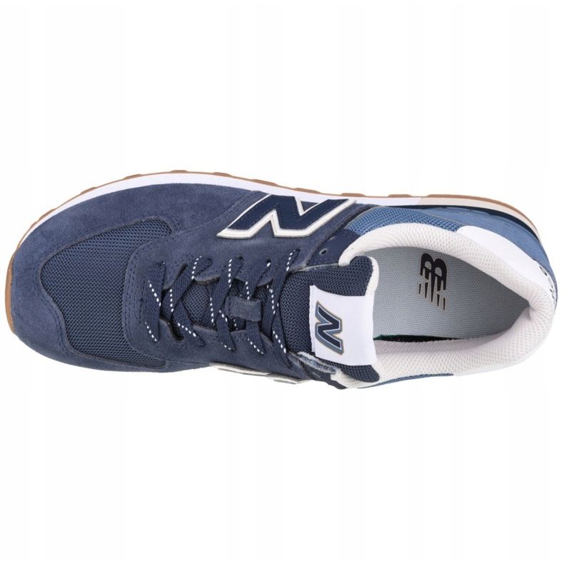 New Balance U ML574GRE shoes white navy blue blue 2