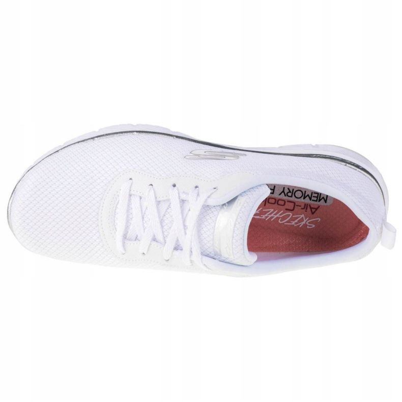 Skechers Flex Appeal 3.0 W 13070-WSL white silver 2