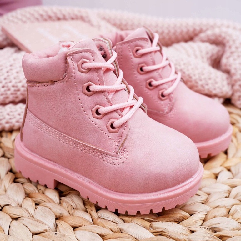 FRROCK Children's Trappers Boots Powder Pink Dexter 2 FRROCK Children's Trappers Boots Powder Pink Dexter 2
