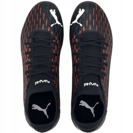 Puma Future 6.4 Fg Ag M 106195 01 football boots blue, black, orange black 1 Puma Future 6.4 Fg Ag M 106195 01 football boots blue, black, orange black 1