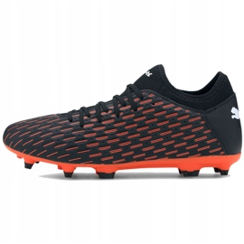 Puma Future 6.4 Fg Ag M 106195 01 football boots blue, black, orange black 2 Puma Future 6.4 Fg Ag M 106195 01 football boots blue, black, orange black 2