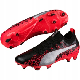 Puma Evopower Vigor 3 Graphic Fg 104198 01 football shoes red 3