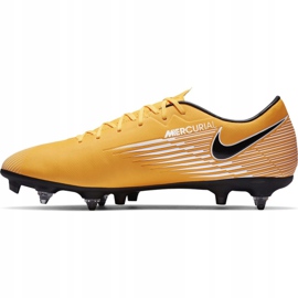 Nike Mercurial Vapor 13 Academy SG-Pro Ac M BQ9142 801 football shoe multicolored yellow 2