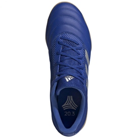 Adidas Copa 20.3 In Sala M EH1492 football boots silver, blue blue 1