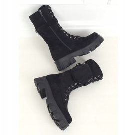 Black boots with a purse NC1111 Black 1