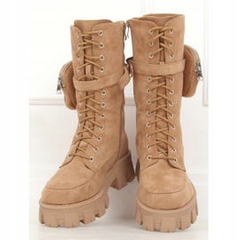 Boots with a purse beige NC1111 Khaki 1