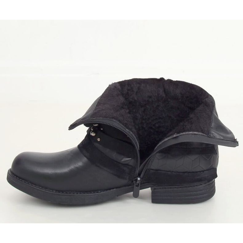 Black women's boots BZ66016-KB Black 2