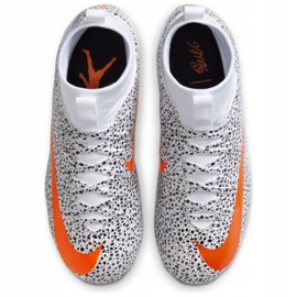 Nike Mercurial Superfly 7 Academy CR7 FG / MG Jr CV3182-180 soccer shoes white 4