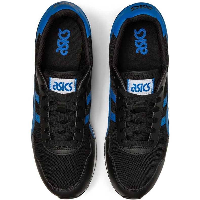 Asics Tiger Runner black and blue 1191A207 004 men's shoes multicolored 1