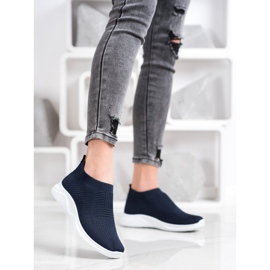 Goodin Navy blue sports shoes 1