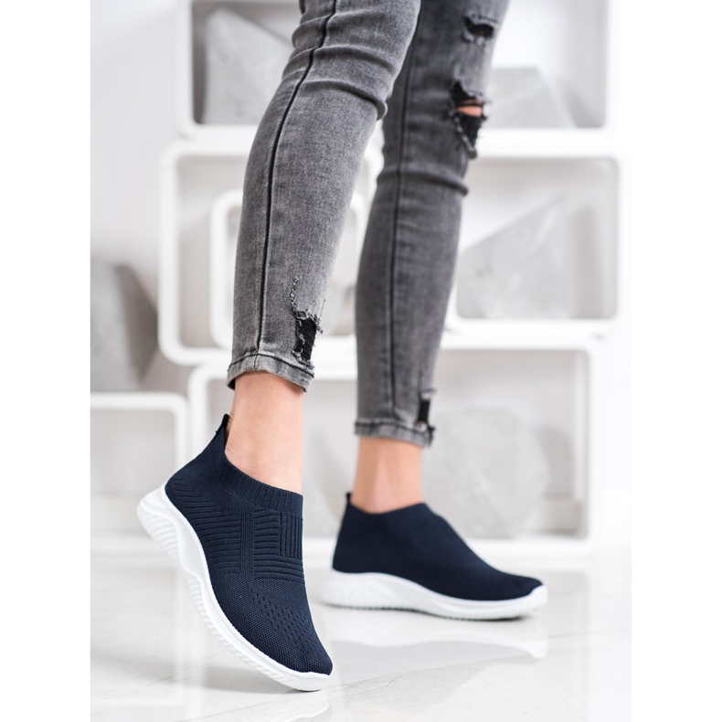 Goodin Navy blue sports shoes 1