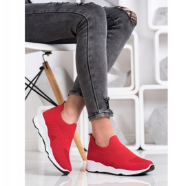Goodin Slip-on Sneakers red 2