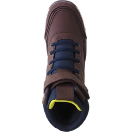Kappa Lithium K children's shoes, brown-navy blue 260732K 5067 1