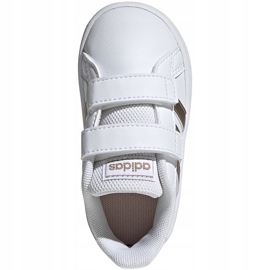 Adidas Grand Court I white and gold children's shoes EF0116 golden 1