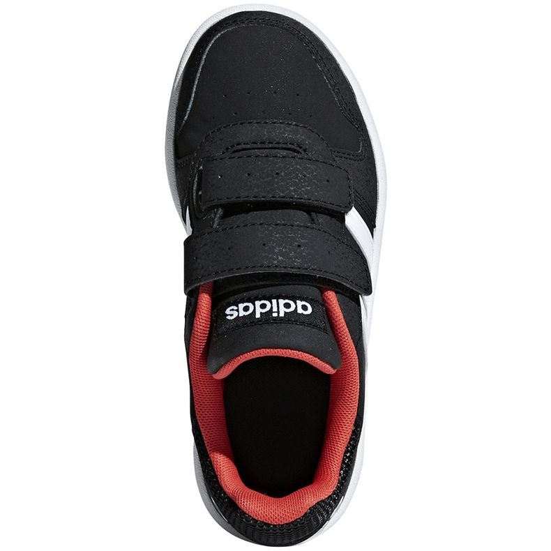 Adidas Hoops 2.0 Cmf C children's shoes black-red-white B75960 1 Adidas Hoops 2.0 Cmf C children's shoes black-red-white B75960 1