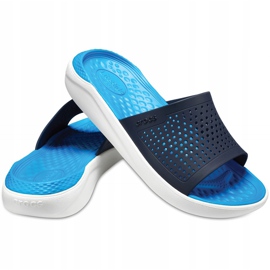 Crocs Literide Slide navy blue-white 205 183 462 1