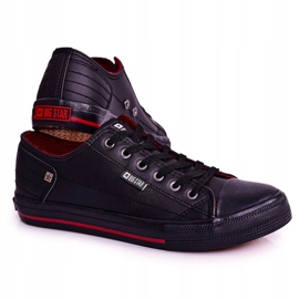 Men's Leather Sneakers Big Star DD174259 Black 1