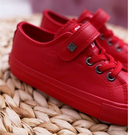 Children's Leather Sneakers Big Star EE374036 Red 2