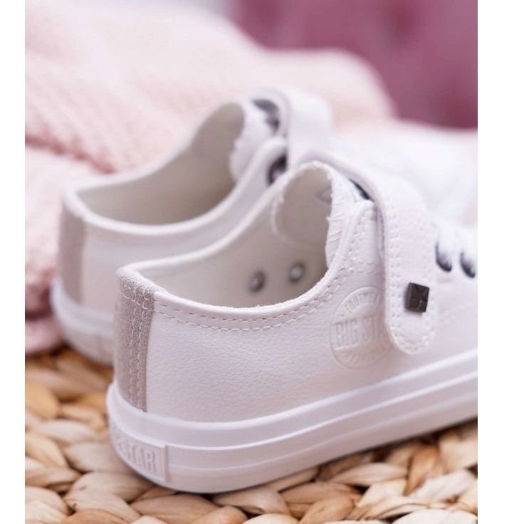Children's Leather Sneakers Big Star EE374035 White 2 Children's Leather Sneakers Big Star EE374035 White 2