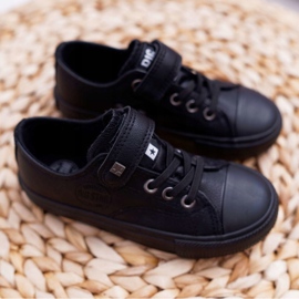 Children's Leather Sneakers Big Star EE374034 Black 1 Children's Leather Sneakers Big Star EE374034 Black 1