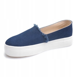 Slip On Jeans 80138 Navy Blue 1