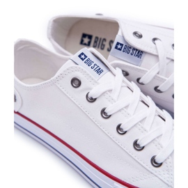 Big Star Classic Tie Sneakers white DD174271 2