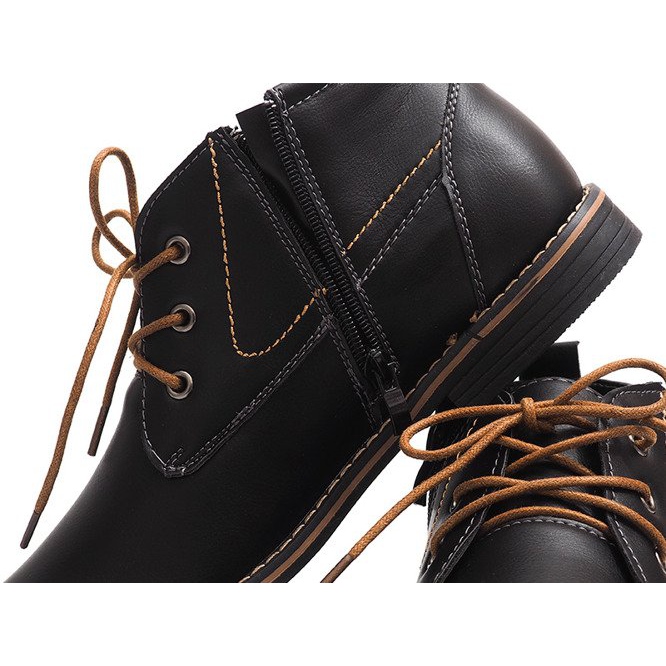 High Warm Boots Tied 86105 Black 1
