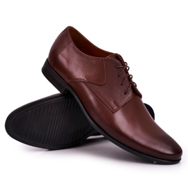 Bednarek Polish Shoes Men's leather shoes Bednarek Brown 9