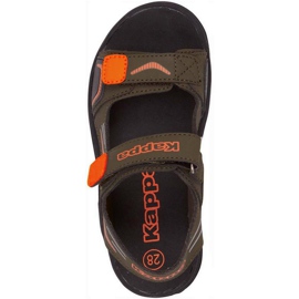 Kappa Pure K Footwear Kids sandals green-orange 260594K 3144 1