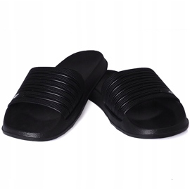 Men's 4F slippers deep black H4L20 KLM001 20S 1