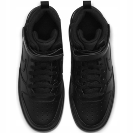 Nike Court Borough Mid 2 children's shoes black CD7782 001 1 Nike Court Borough Mid 2 children's shoes black CD7782 001 1