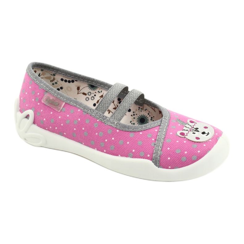 Befado children's shoes 116X284 pink grey 1