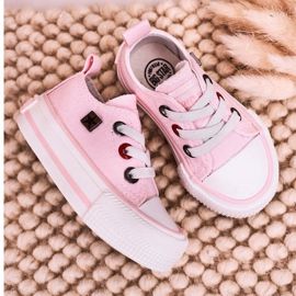 Children's Classic Low Sneakers Big Star HH374197 Pink 2 Children's Classic Low Sneakers Big Star HH374197 Pink 2