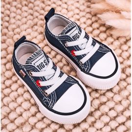 Children's Classic Low Sneakers Big Star HH374091 Navy Blue ['navy'] 2