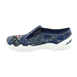Befado children's shoes 290Y203 navy blue grey multicolored 2