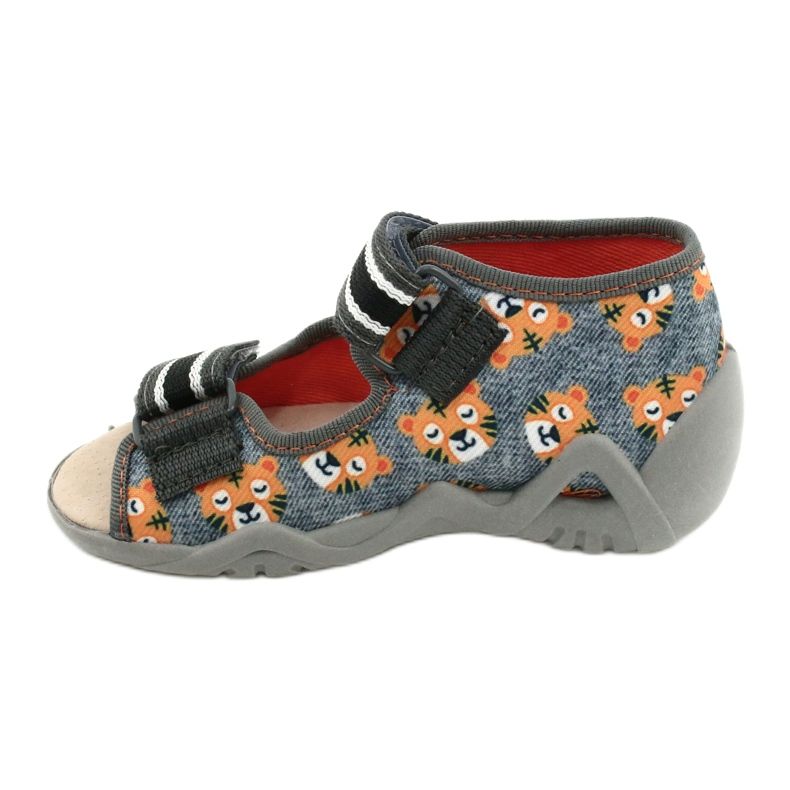 Befado yellow children's shoes 350P016 orange grey 2 Befado yellow children's shoes 350P016 orange grey 2