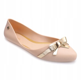 Meliski Ballerinas With Bow PT72 Beige white 1