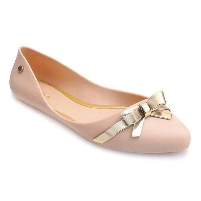 Meliski Ballerinas With Bow PT72 Beige white 1