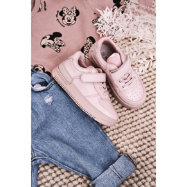 Apawwa Children's Sport Shoes With Velcro Pink Airy 1 Apawwa Children's Sport Shoes With Velcro Pink Airy 1