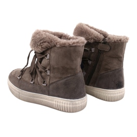 American Club Eskimo Taupe boots beige 1