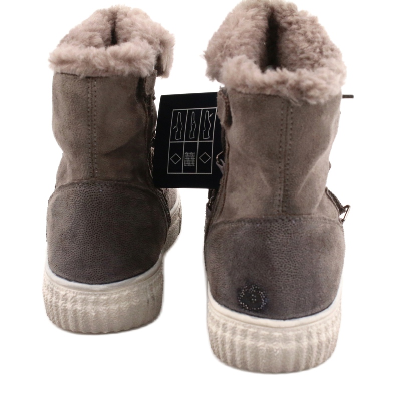 American Club Eskimo Taupe boots beige 2